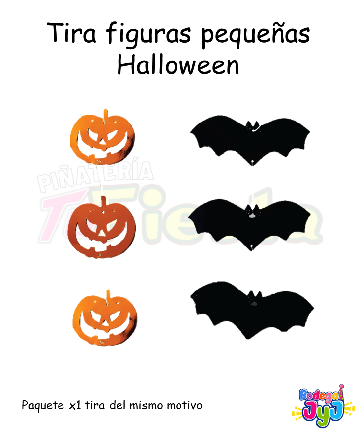 TIRA FIGURAS PEQUEÑAS HALLOWEEN - EDUAR