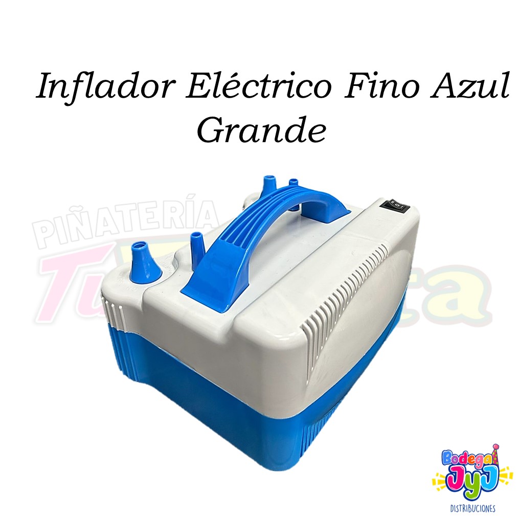 INFLADOR ELÉCTRICO FINO AZUL GRANDE