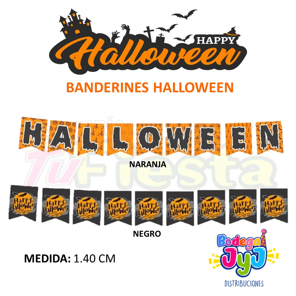 LETRERO BANDERIN HALLOWEEN (MOVILES)