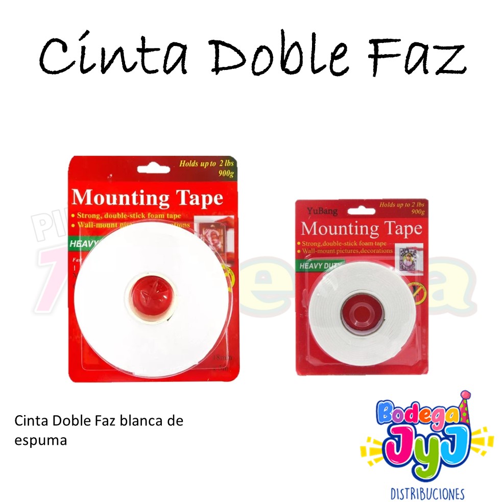 CINTA DOBLE FAZ BLANCA