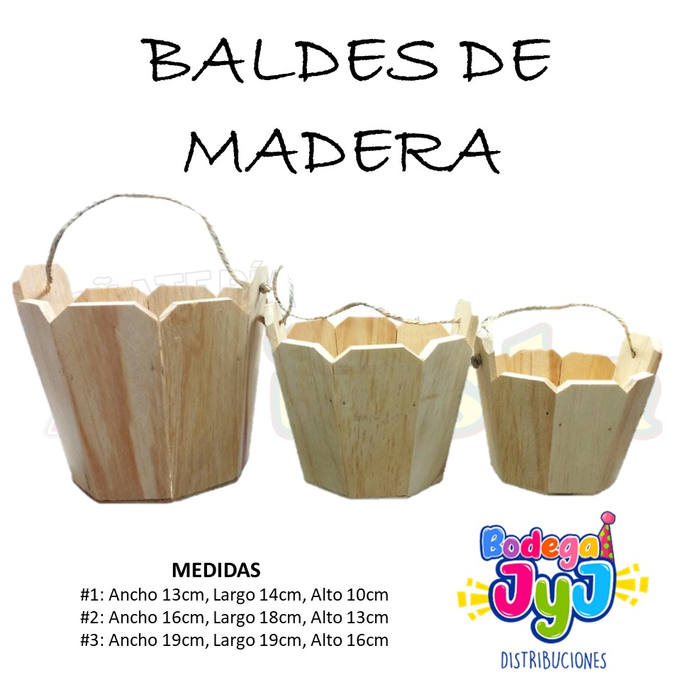 BALDE DE MADERA
