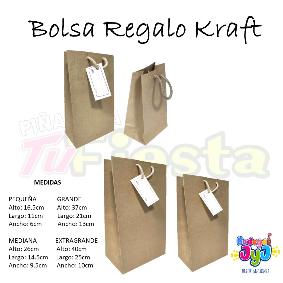 BOLSA REGALO KRAFT MF