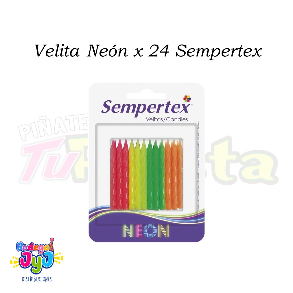 VELITA NEÓN X 24 SEMPERTEX