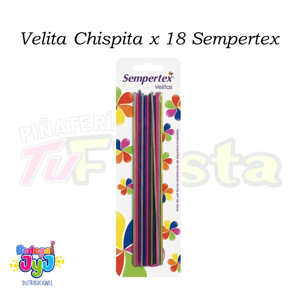 VELITA CHISPITA x18 SEMPERTEX