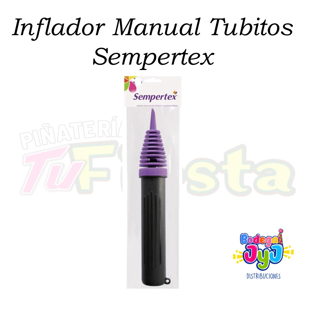 INFLADOR MANUAL TUBITOS SEMPERTEX