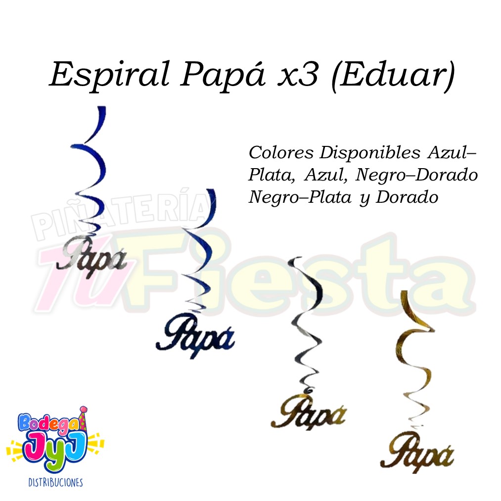 ESPIRAL PAPÁ X3 (EDUAR)