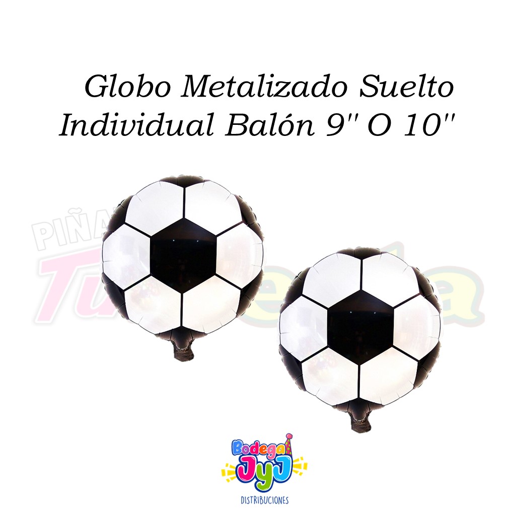 GLOBO METALIZADO SUELTO INDIVIDUAL BALÓN 9'' O 10''