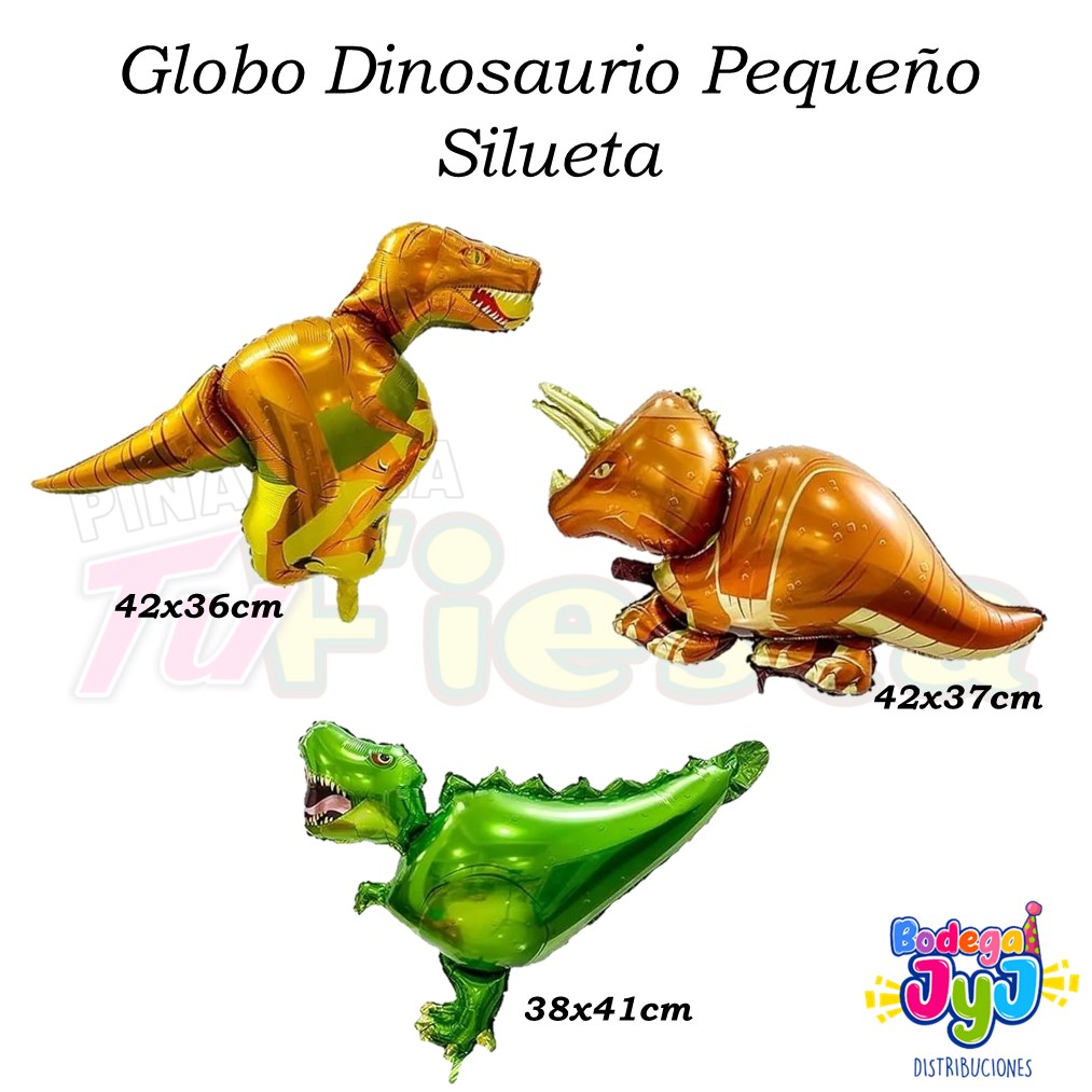 GLOBO DINOSAURIO PEQUEÑO SILUETA