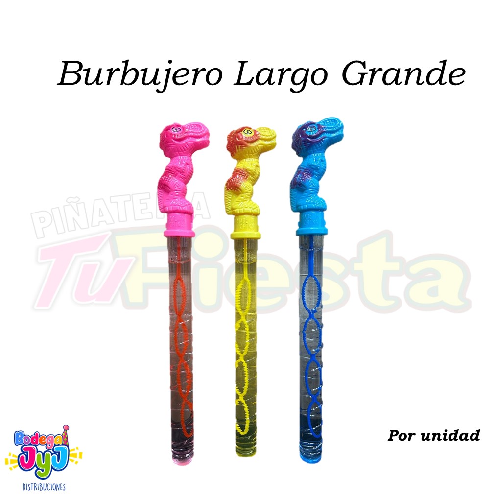 BURBUJERO LARGO GRANDE 35CM