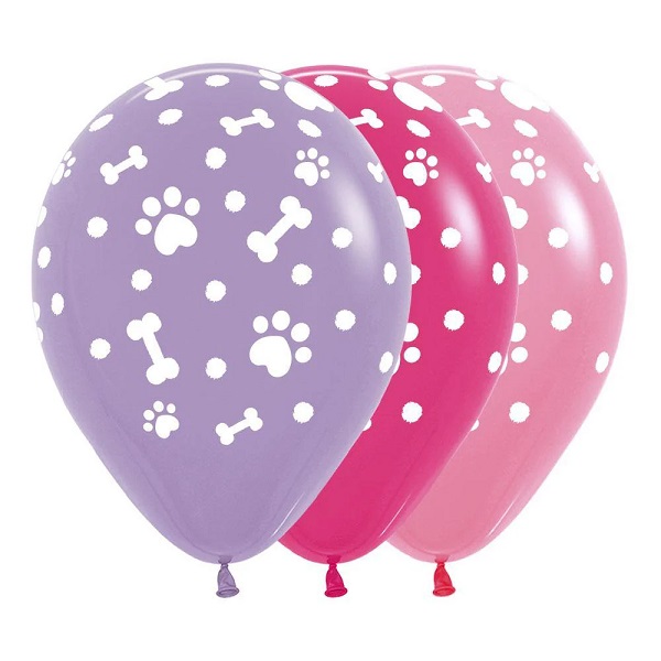 GLOBO INFINITY HUELLITAS LILA - ROSADO SEMPERTEX