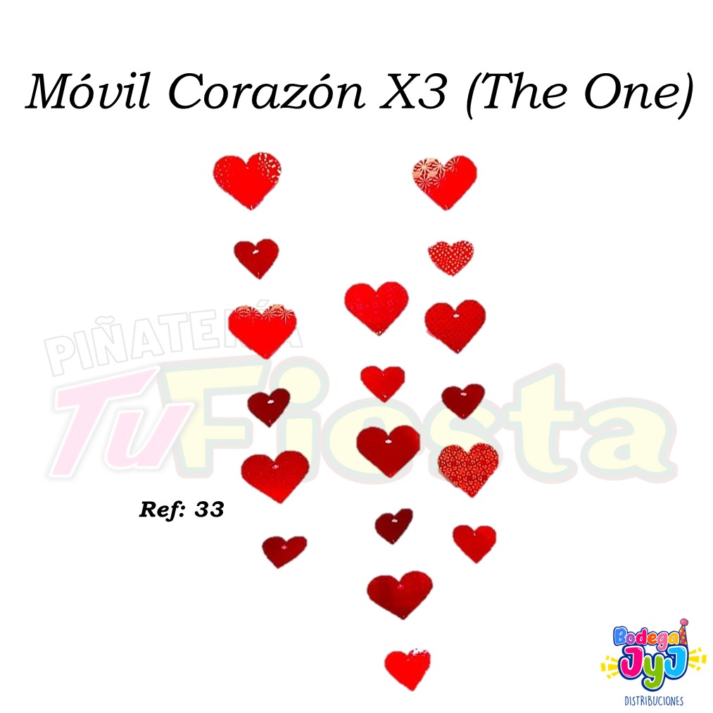 MÓVIL CORAZÓN X3 (THE ONE REF: 33)