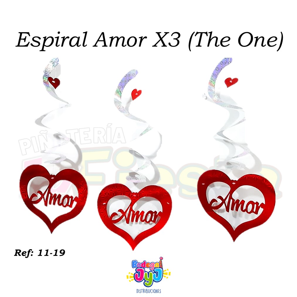 ESPIRAL AMOR X3 (THE ONE REF: 11-19)