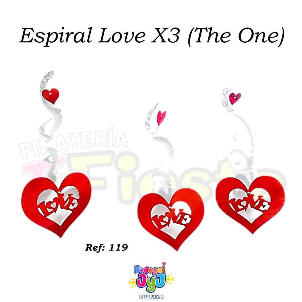 ESPIRAL LOVE X3 (THE ONE REF: 119)