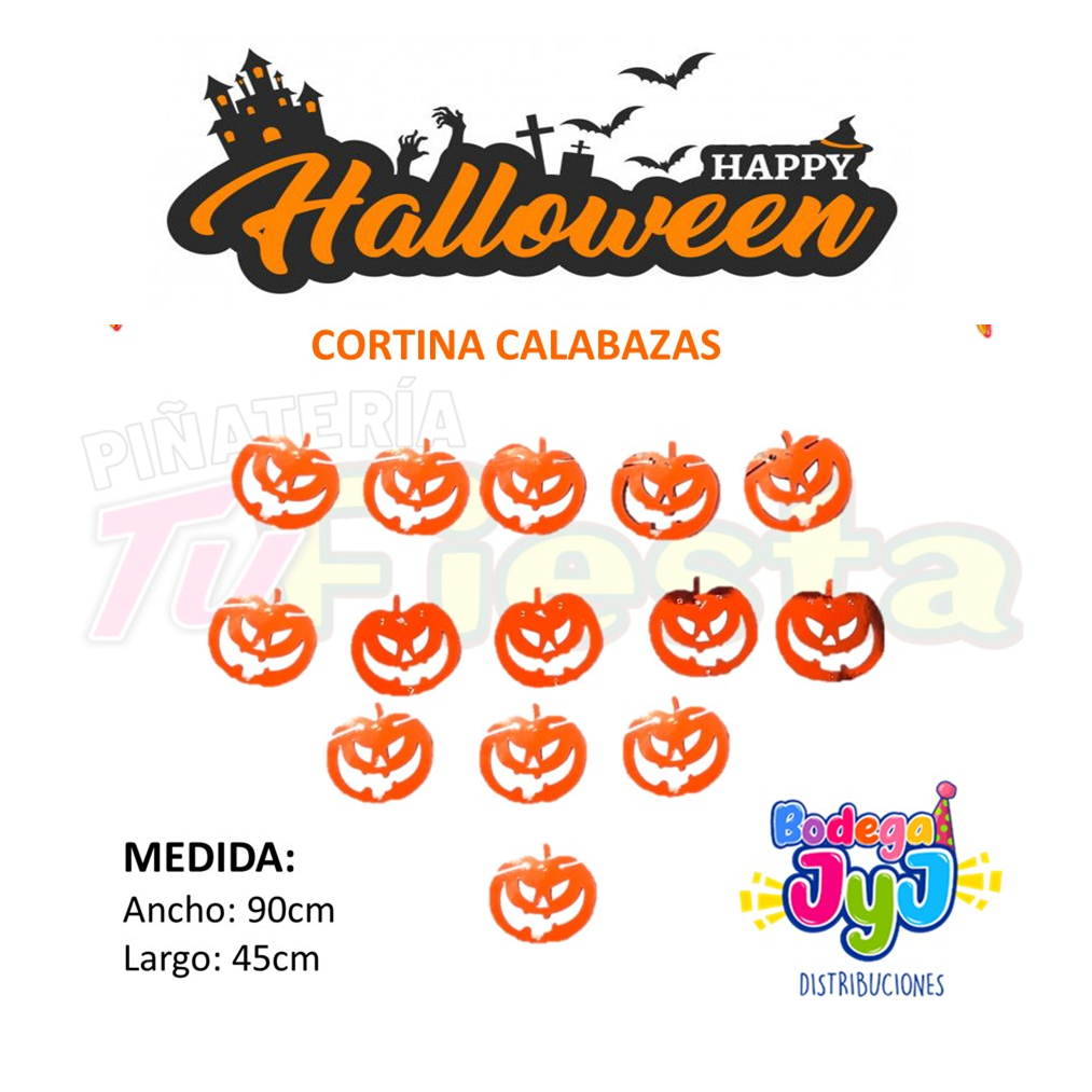 CORTINA CALABAZAS (MOVILES)