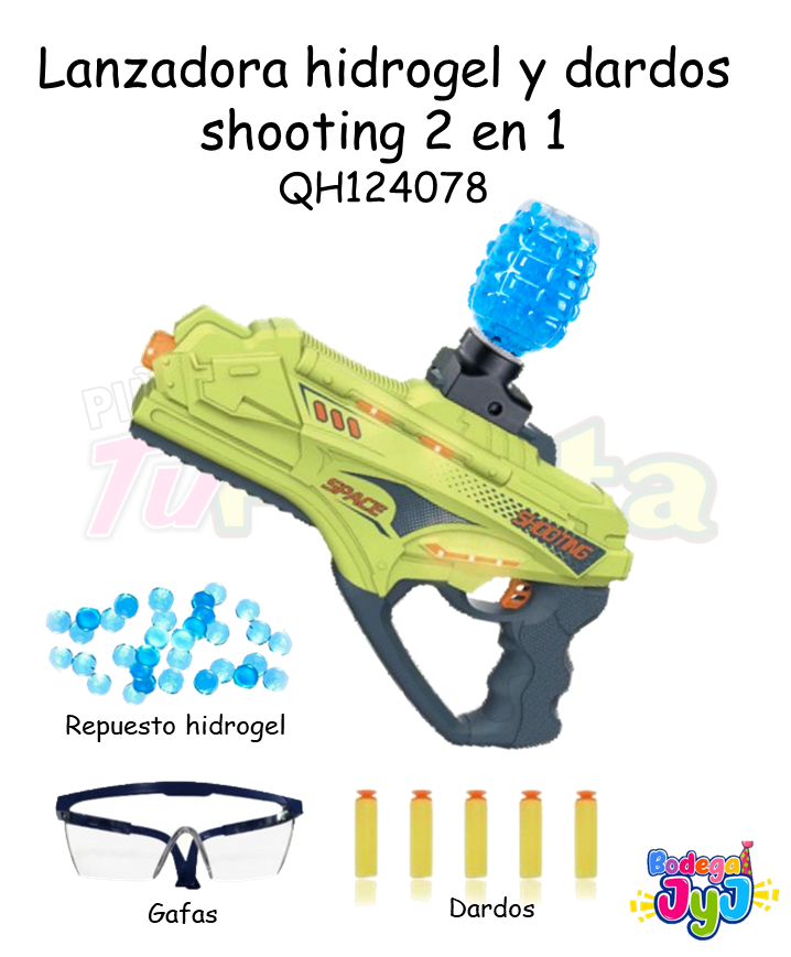 LANZADORA HIDROGEL SHOOTING QH124078
