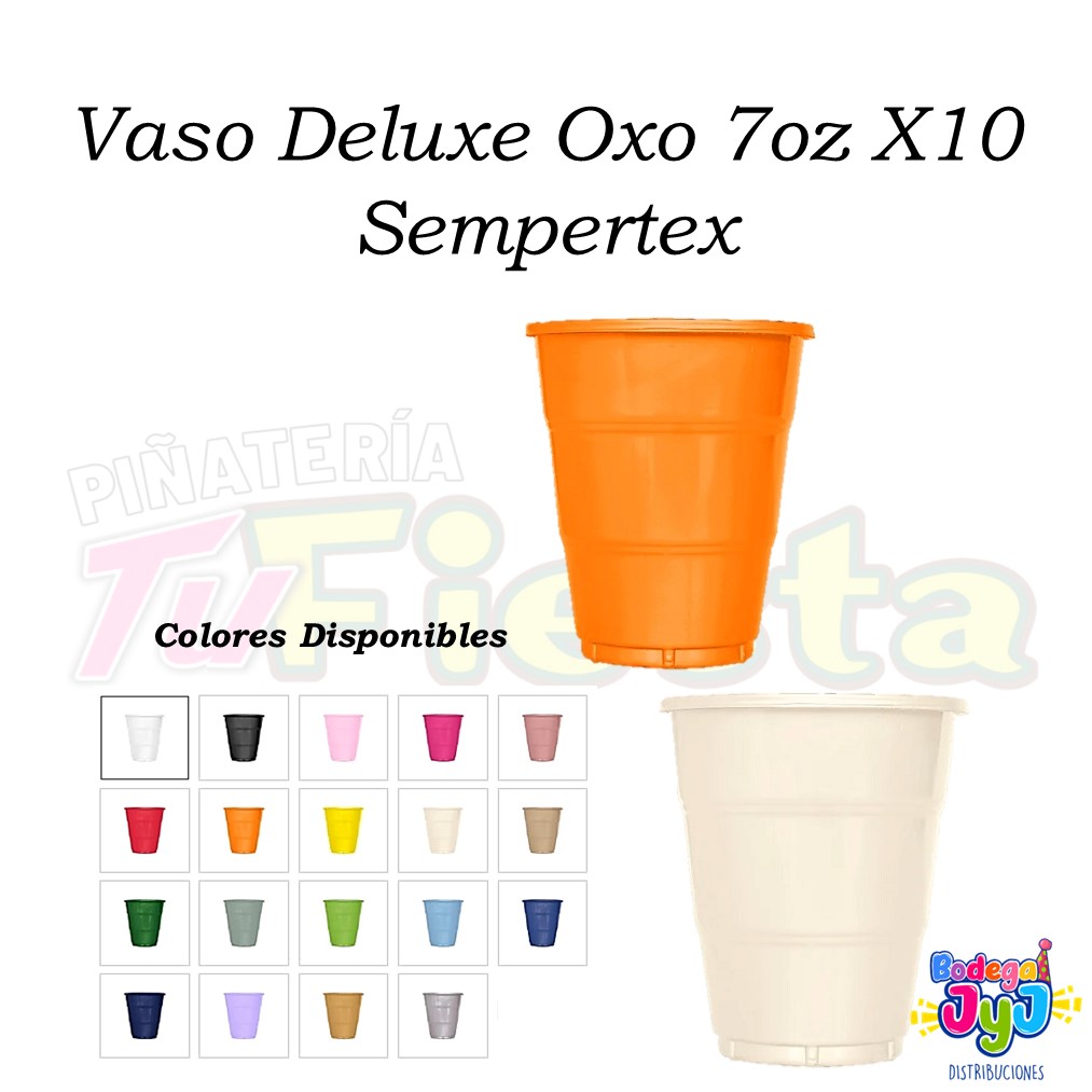 VASO DELUXE OXO 7OZ X10 SEMPERTEX