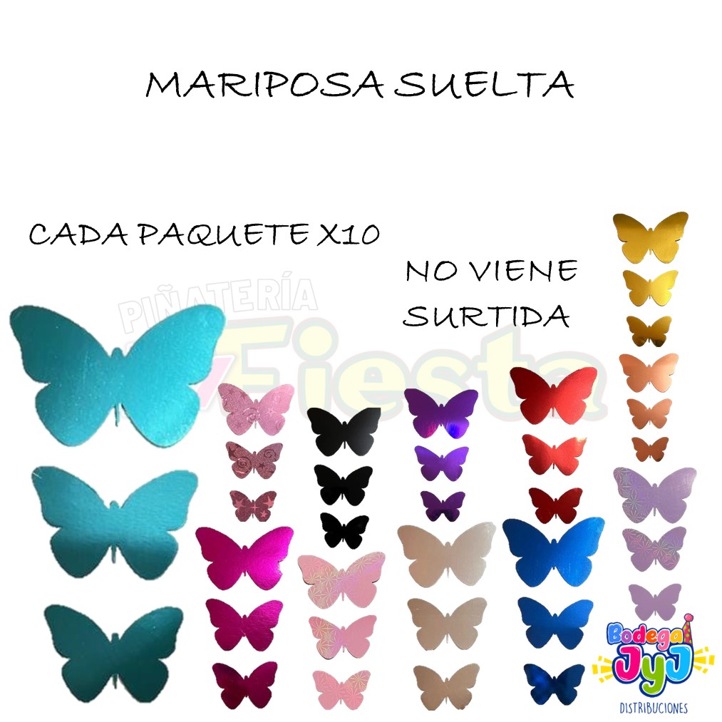 MARIPOSA SUELTA X10 (MOVILES)