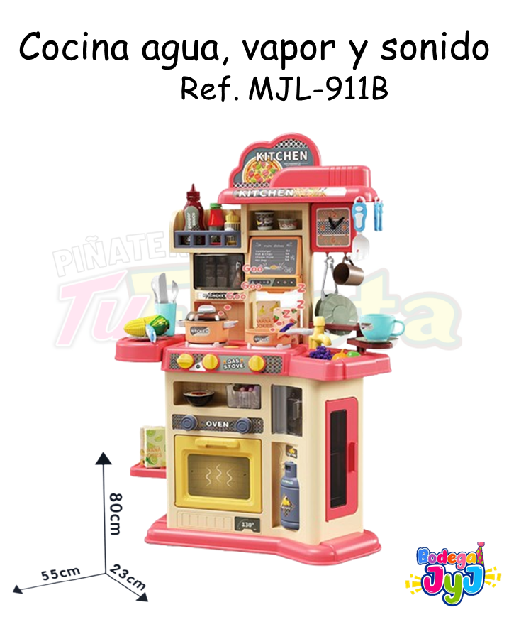COCINA AGUA, VAPOR Y SONIDO MJL-911B