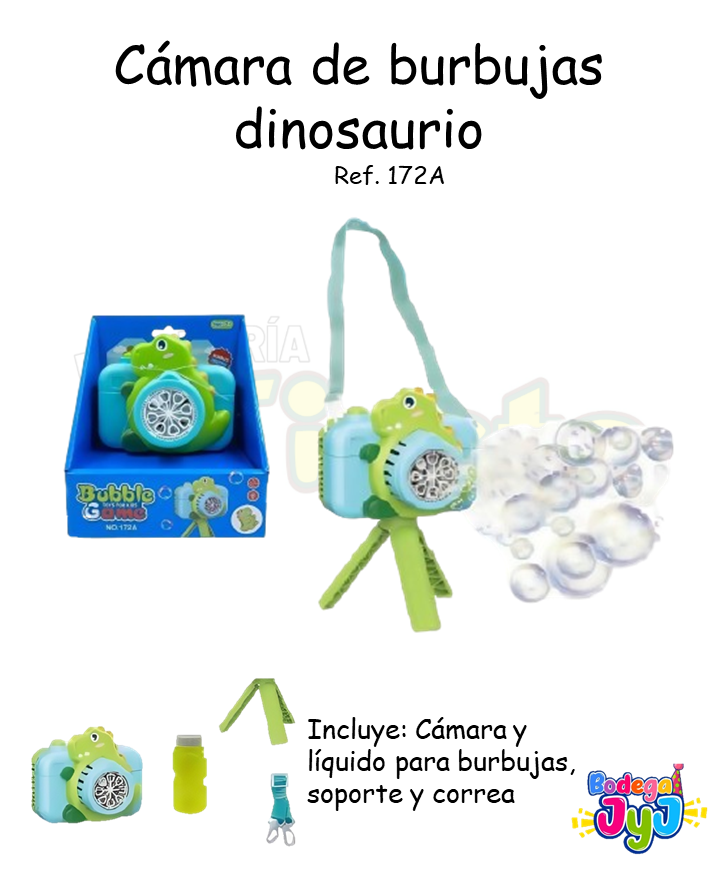 CAMARA DE BURBUJAS DINOSAURIO 172A