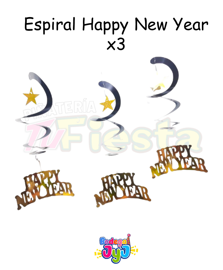 ESPIRAL HAPPY NEW YEAR X3 "THE ONE"