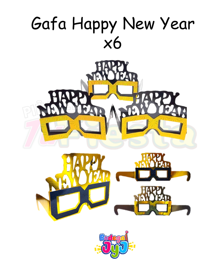 GAFAS HAPPY NEW YEAR X6 "THE ONE" 11-26
