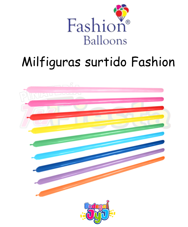 GLOBO MILFIGURA SURTIDO FASHION BALLONS