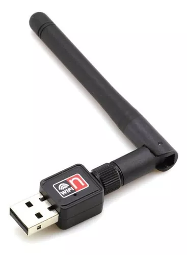 Receptor Wifi Usb Inalambrico Con Antena