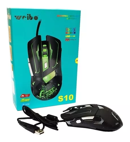 Mouse Gamer Rgb Weibo S10