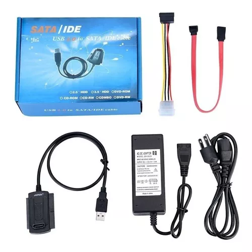 Convertidor Ide Sata A USB 2,0 Discos Duros