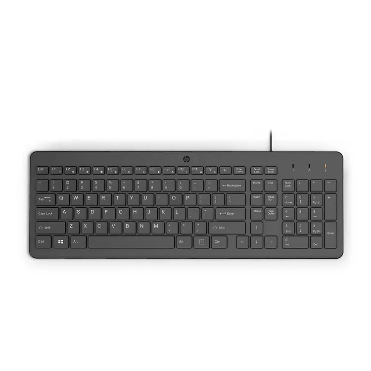 Teclado Alambrico HP  Negro