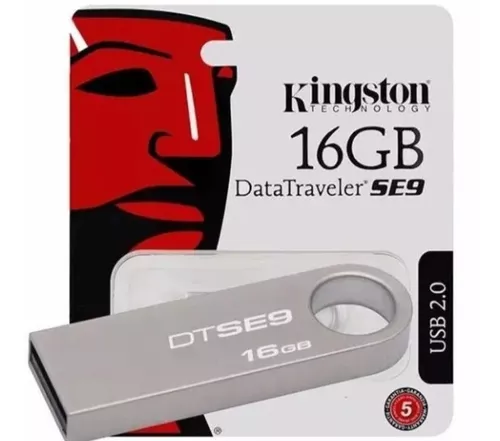 Memoria Usb 16gb Kingston Metalica