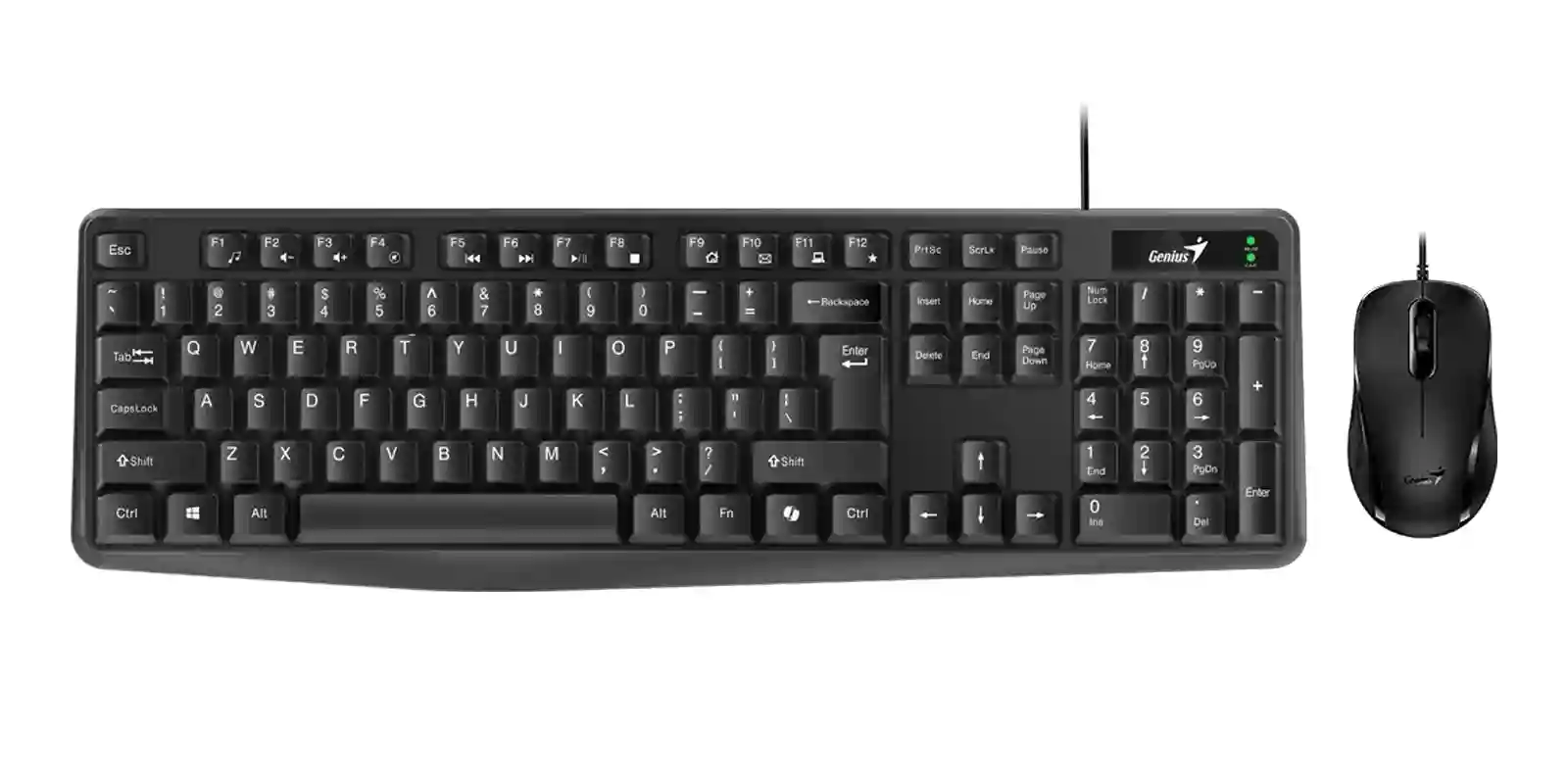 COMBO MOUSE Y TECLADO ALAMBRICO GENIUS KM-170