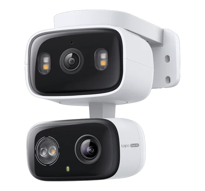 CAMARA WI-FI DE SEGURIDAD TAPO C246D CON CABLE 2K 3MP PARA EXTERIORES, VISTA DUAL ESTTATICA Y 360, DETECCIÓN DE IA GRATUITA