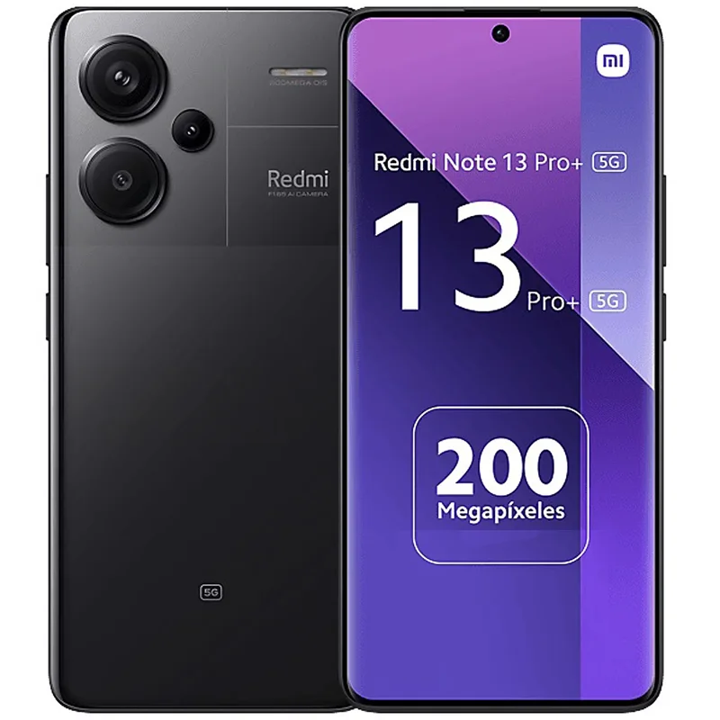 REDMI NOTE 13 PRO + 5G 256/8GB MIDNIGHT BLACK