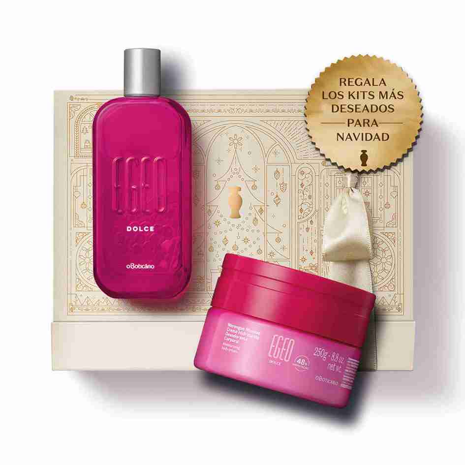 KIT EGEO DOLCE Perfume + Crema Hidratante Corporal Mousse