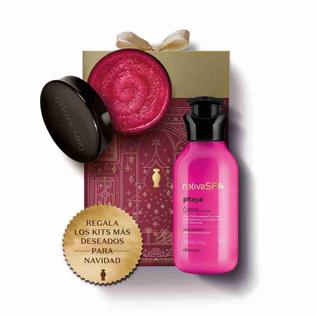 KIT CREMA HIDRATANTE CORPORAL + EXFOLIANTE PITAYA
