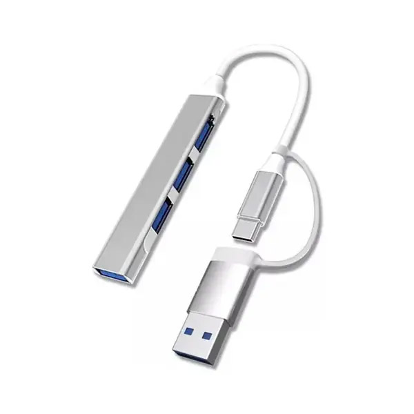HUB 2 En 1 Tipo C + USB