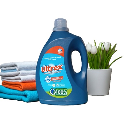Detergente Líquido Ultrex Floral 4 Litros