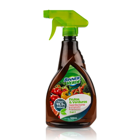 Limpiador Y Desinfectante para Frutas y Verduras 500ml  BINNER