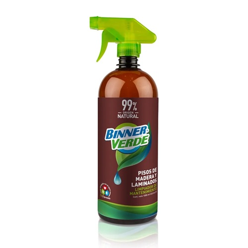 Limpiador para Pisos de Maderas   BINNER VERDE 1000ml